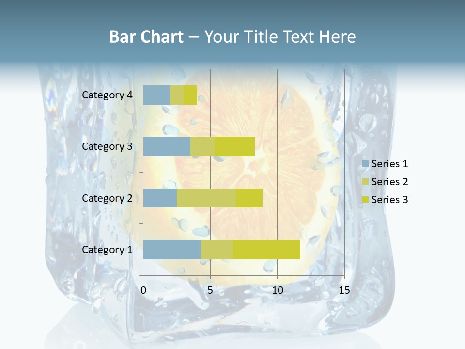 Isolated Freshness White Background PowerPoint Template