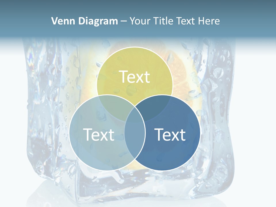 Isolated Freshness White Background PowerPoint Template