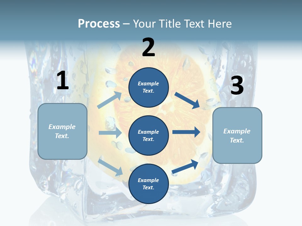 Isolated Freshness White Background PowerPoint Template