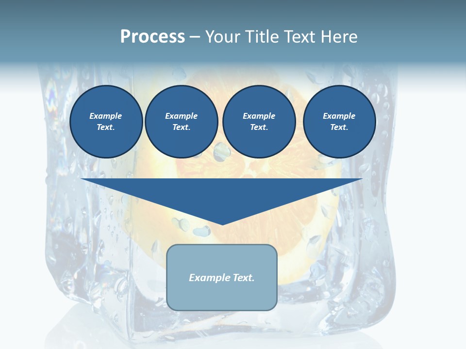 Isolated Freshness White Background PowerPoint Template