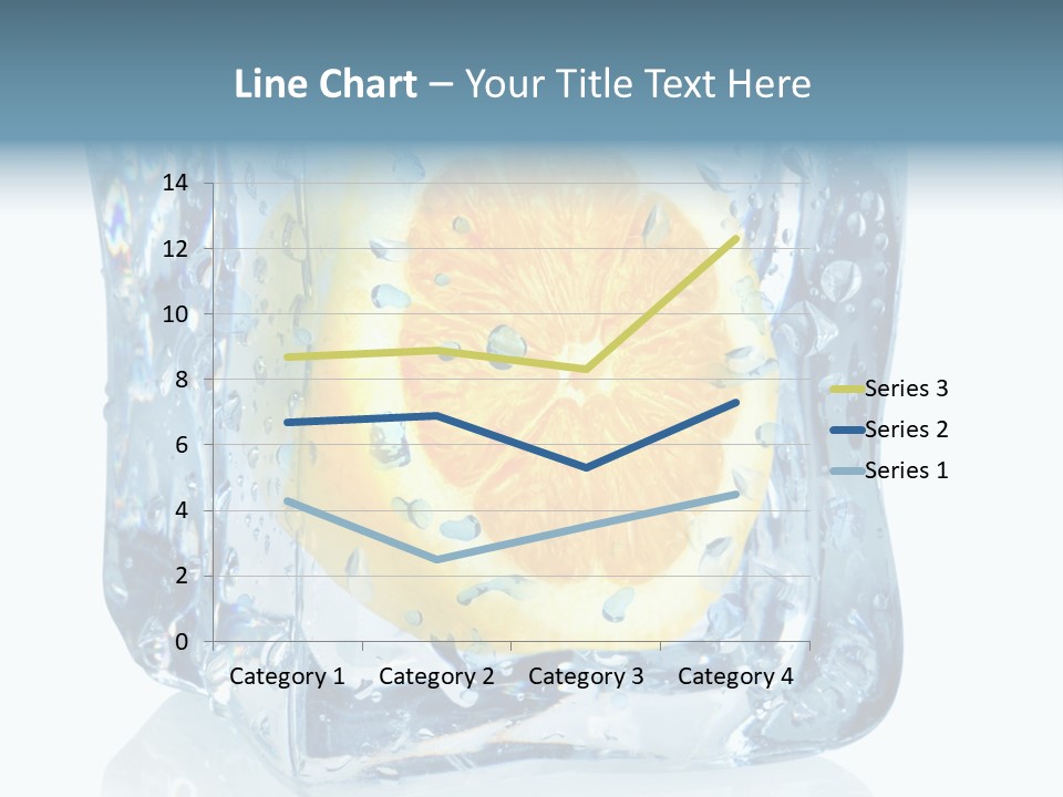 Isolated Freshness White Background PowerPoint Template