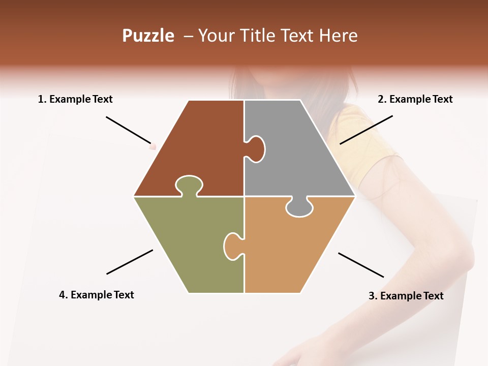 Advertisement Isolated Student PowerPoint Template