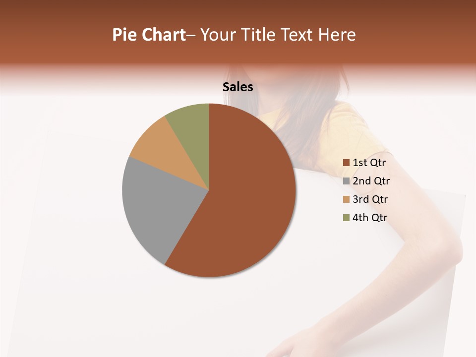 Advertisement Isolated Student PowerPoint Template