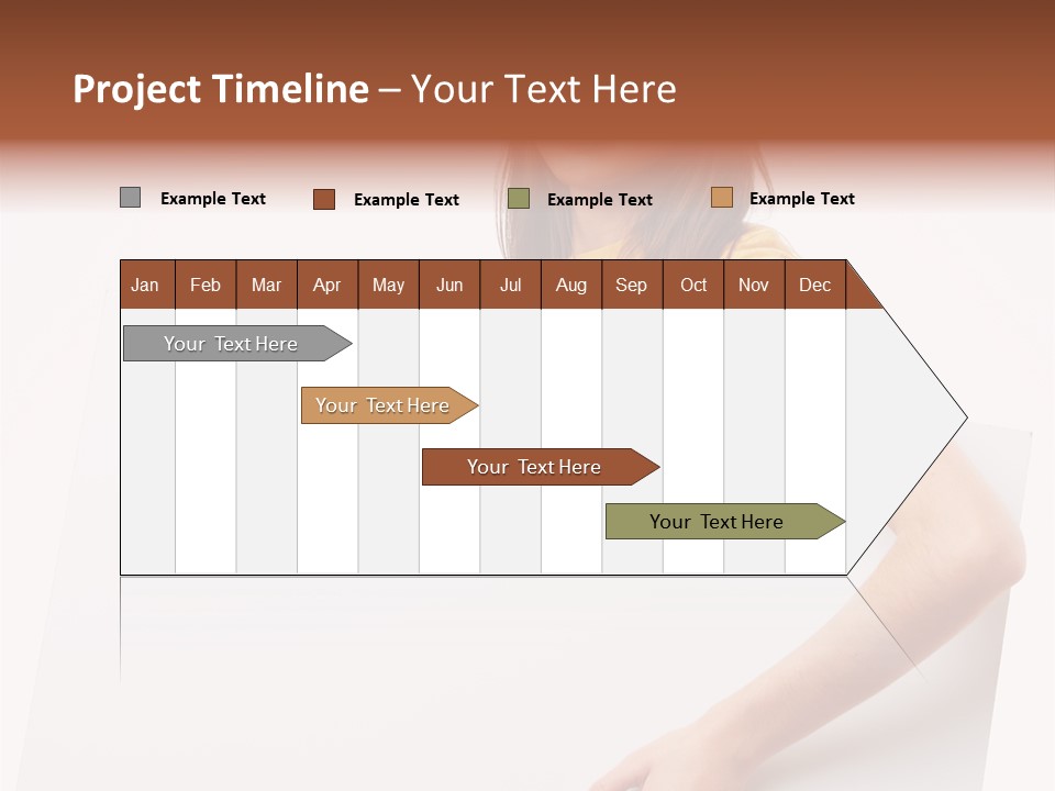 Advertisement Isolated Student PowerPoint Template