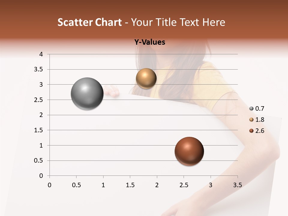 Advertisement Isolated Student PowerPoint Template