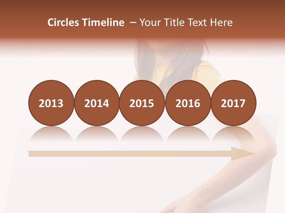 Advertisement Isolated Student PowerPoint Template