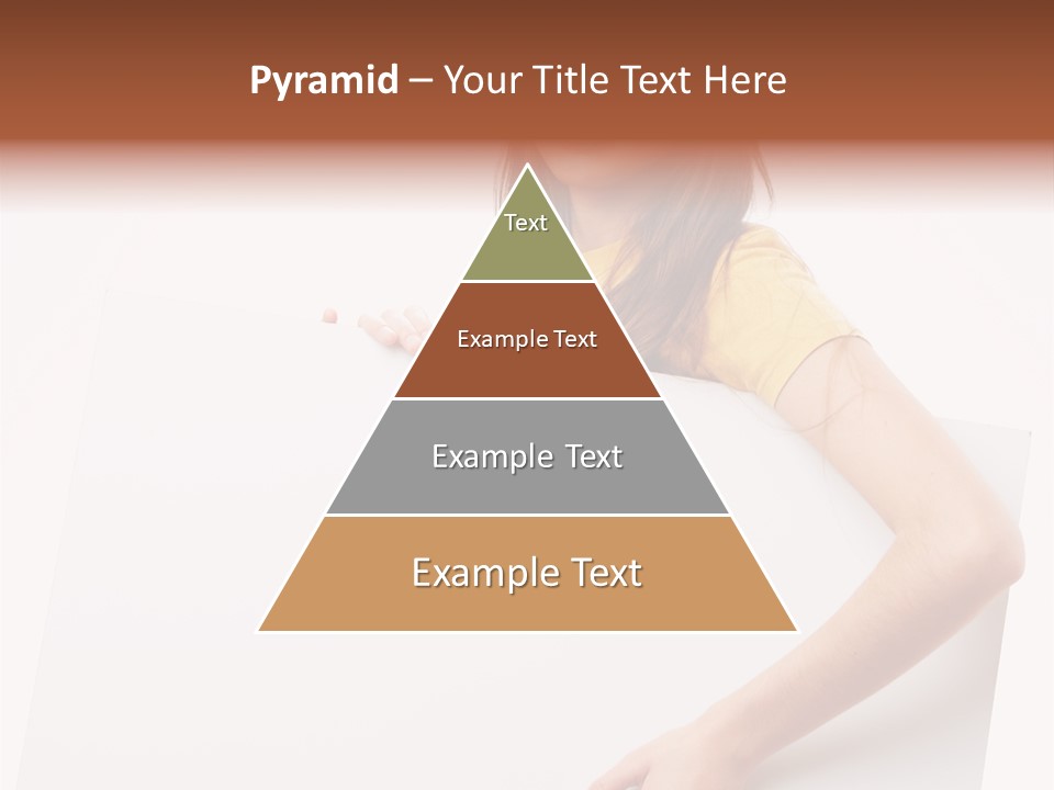 Advertisement Isolated Student PowerPoint Template