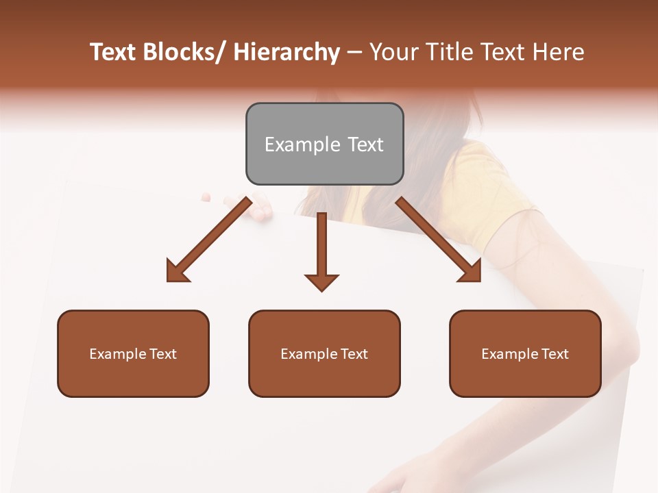 Advertisement Isolated Student PowerPoint Template