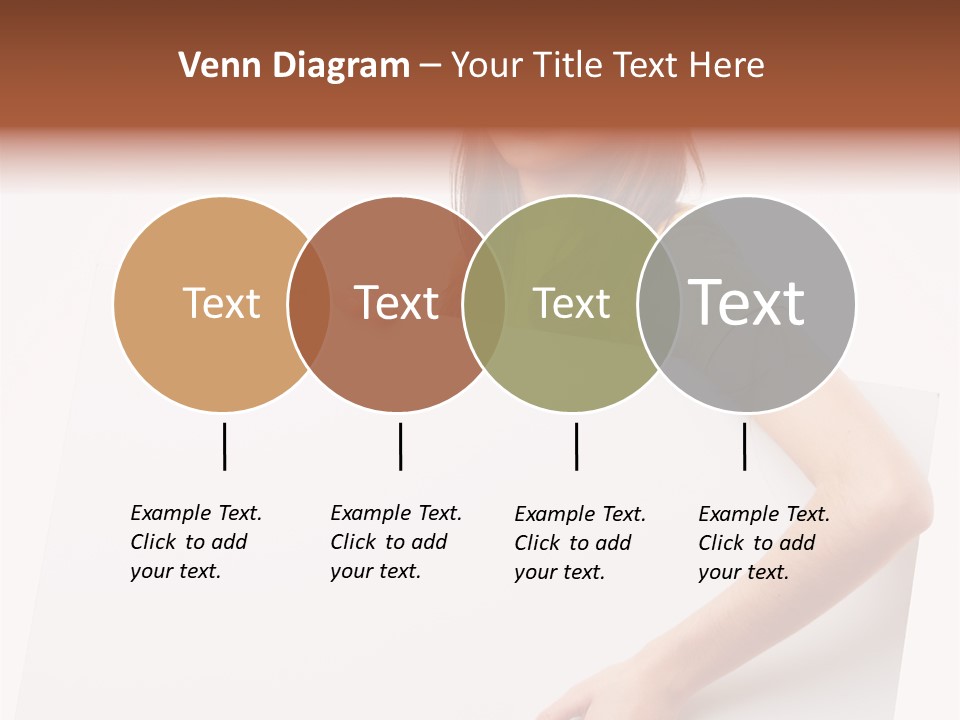 Advertisement Isolated Student PowerPoint Template