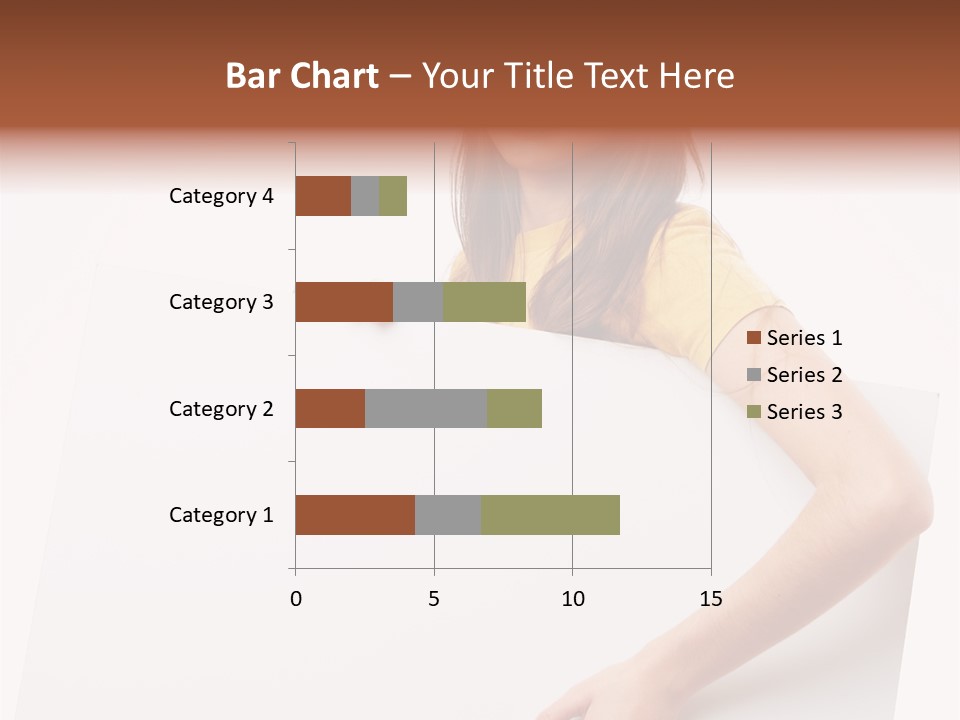 Advertisement Isolated Student PowerPoint Template