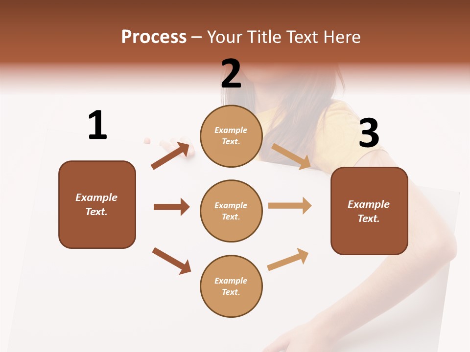 Advertisement Isolated Student PowerPoint Template