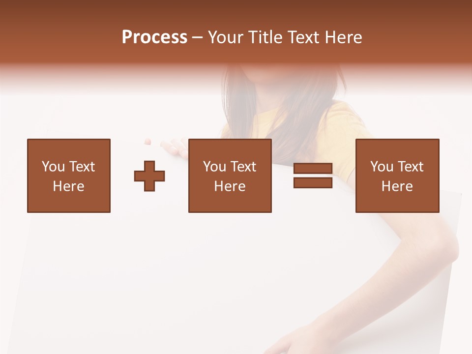 Advertisement Isolated Student PowerPoint Template