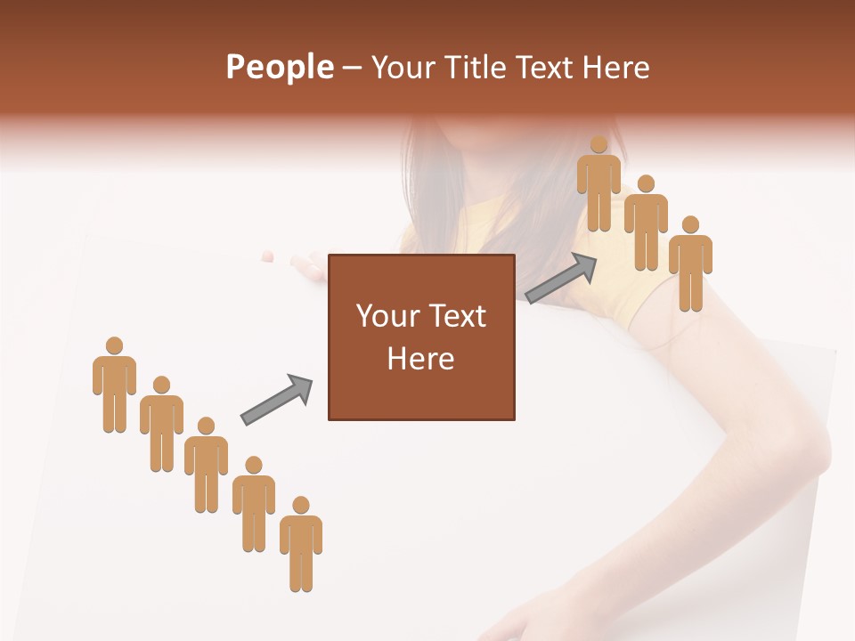 Advertisement Isolated Student PowerPoint Template