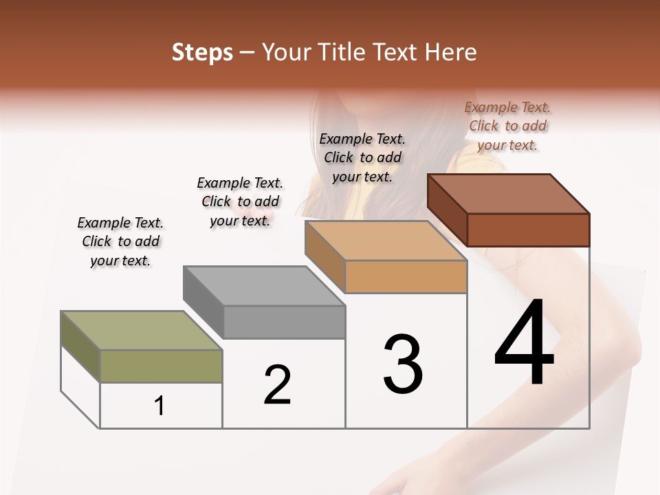 Advertisement Isolated Student PowerPoint Template
