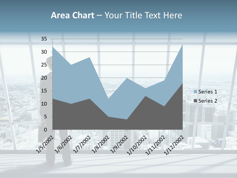 Modern Blue Global PowerPoint Template