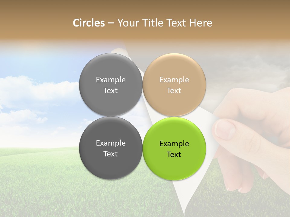 Disaster Deep Describe PowerPoint Template