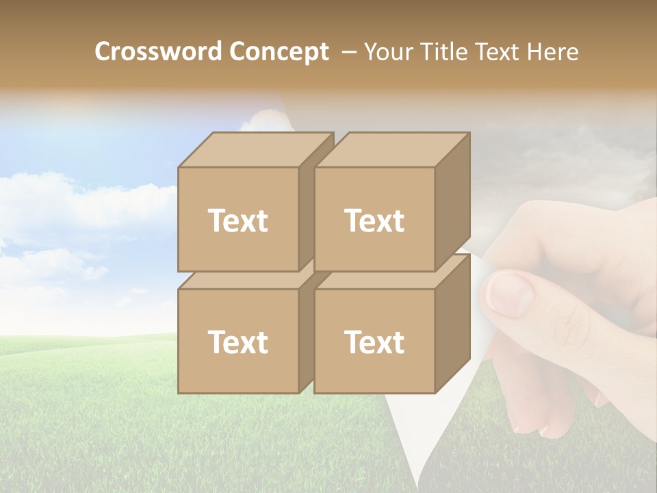 Disaster Deep Describe PowerPoint Template