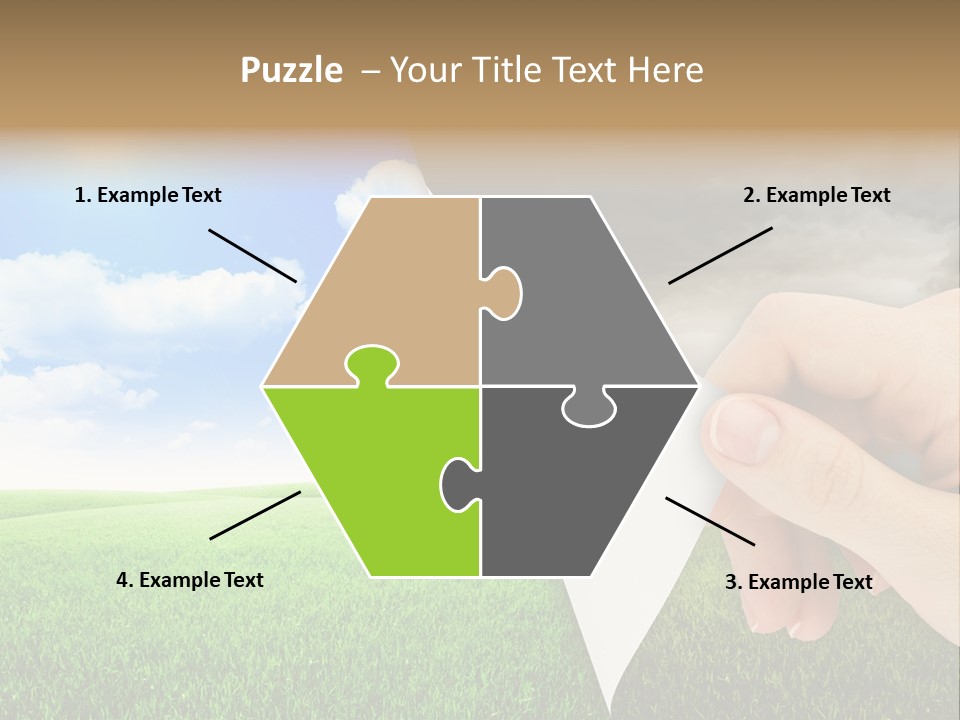 Disaster Deep Describe PowerPoint Template