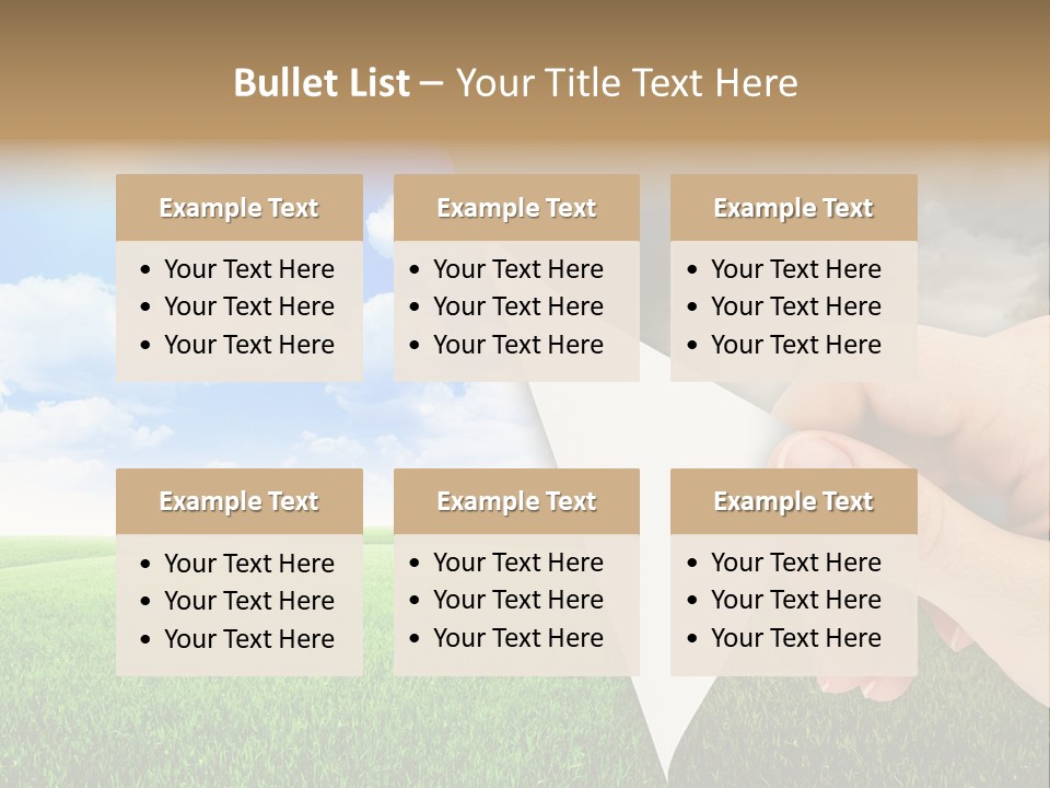 Disaster Deep Describe PowerPoint Template