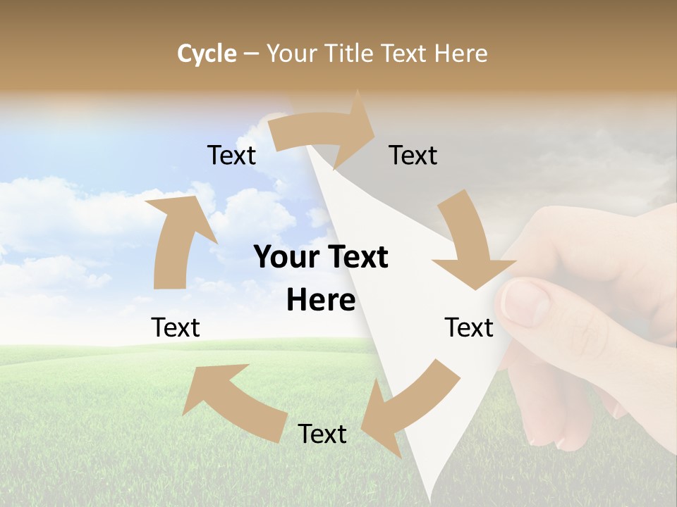 Disaster Deep Describe PowerPoint Template