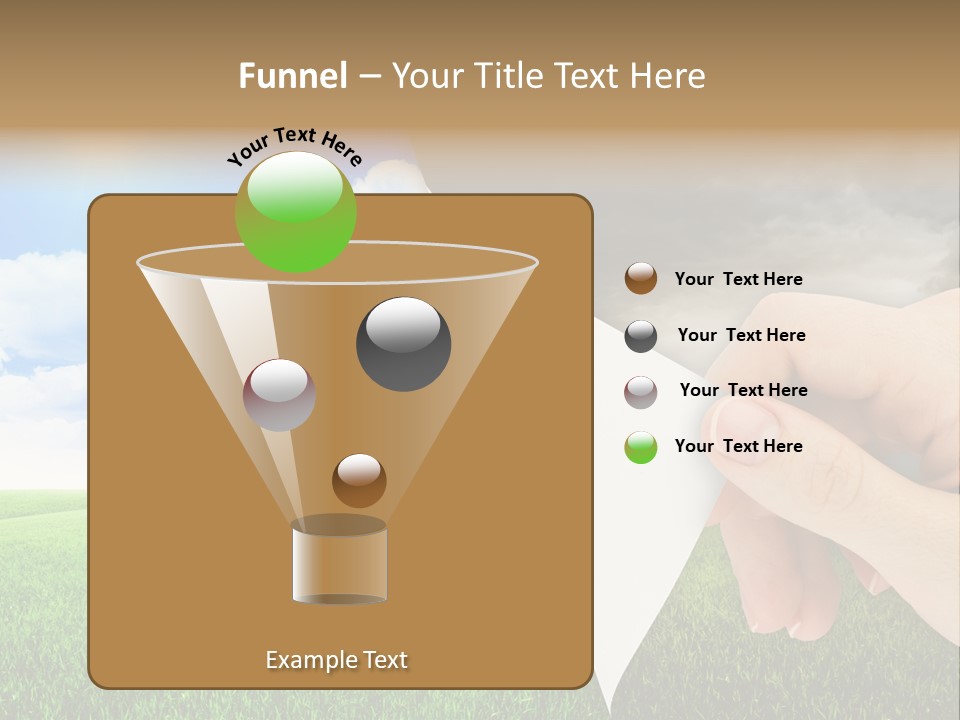 Disaster Deep Describe PowerPoint Template