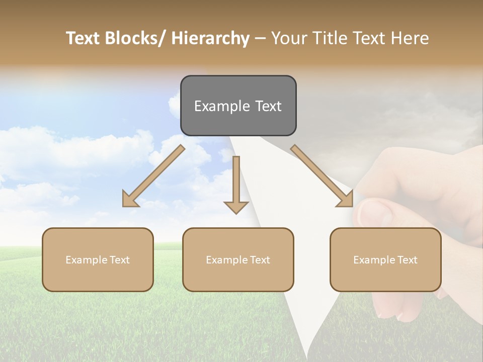 Disaster Deep Describe PowerPoint Template