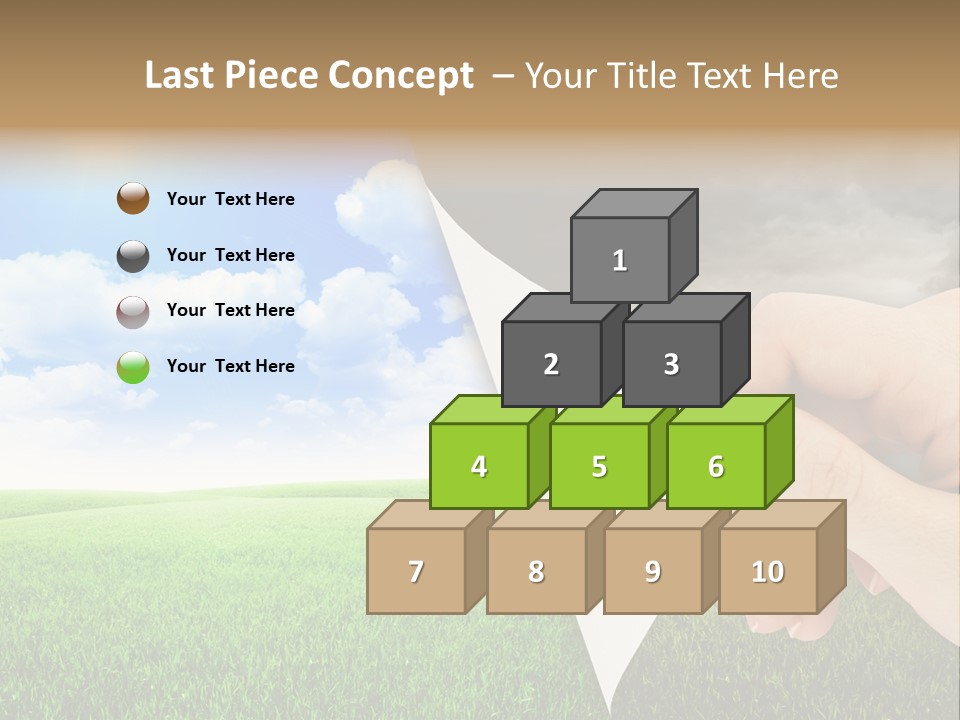 Disaster Deep Describe PowerPoint Template