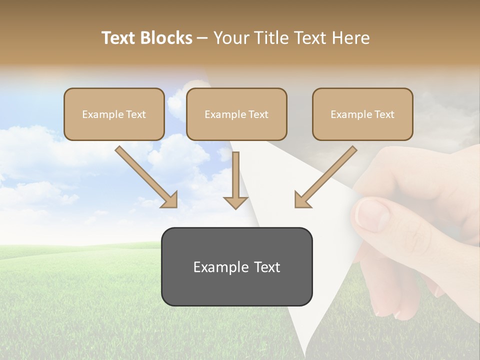 Disaster Deep Describe PowerPoint Template
