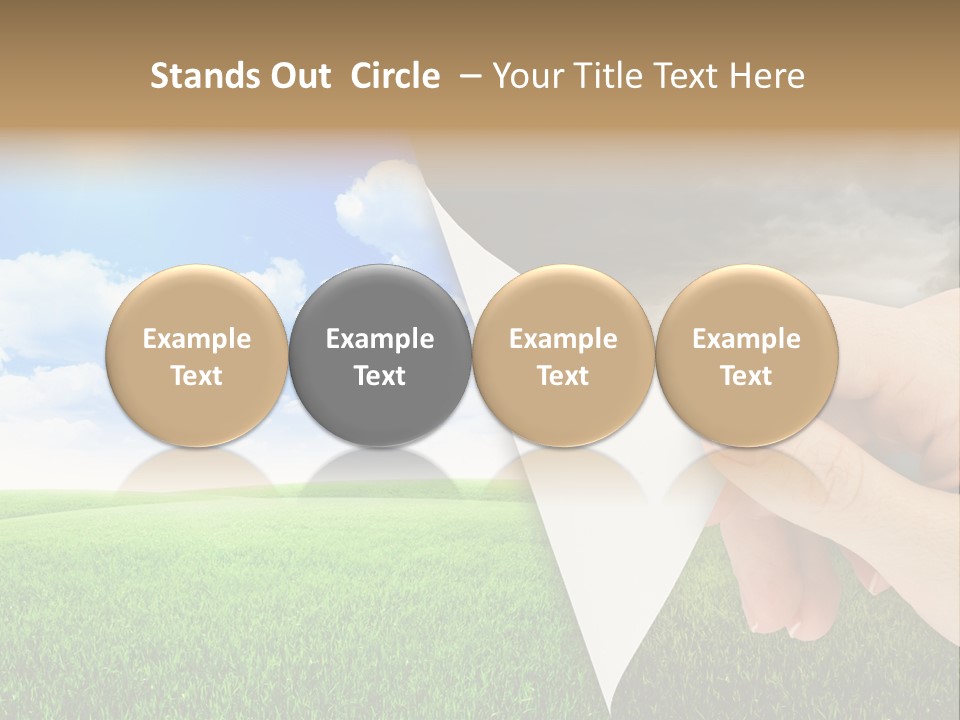 Disaster Deep Describe PowerPoint Template