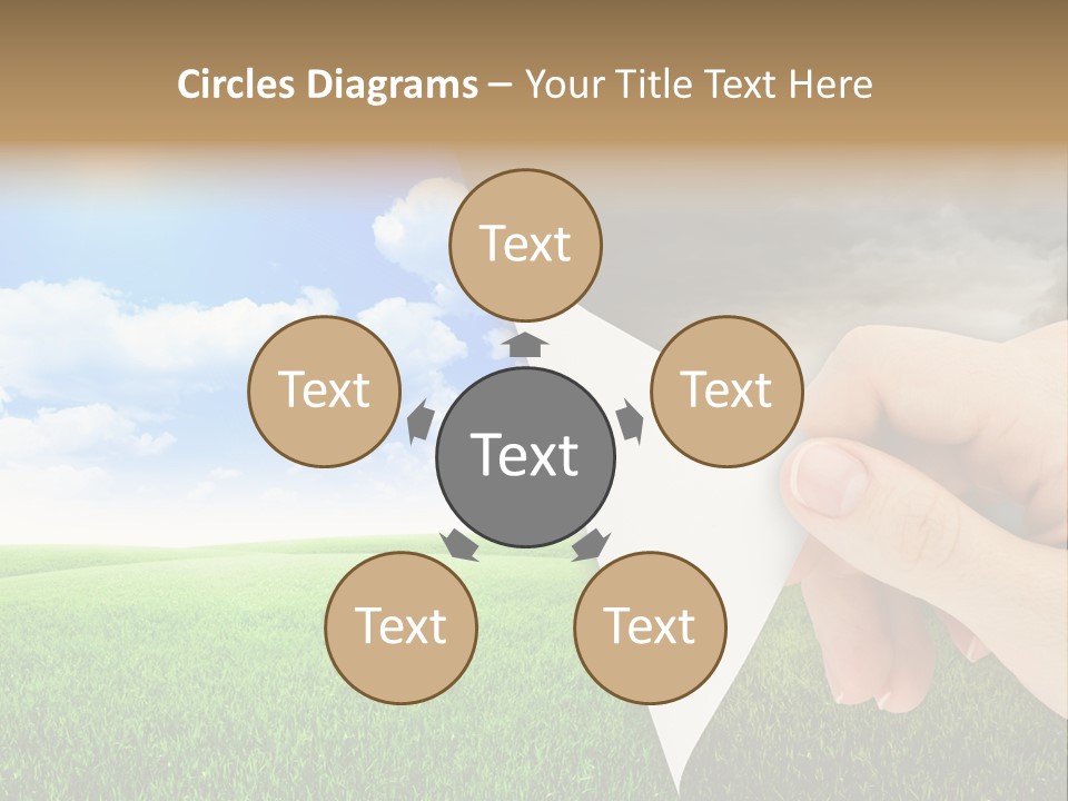 Disaster Deep Describe PowerPoint Template