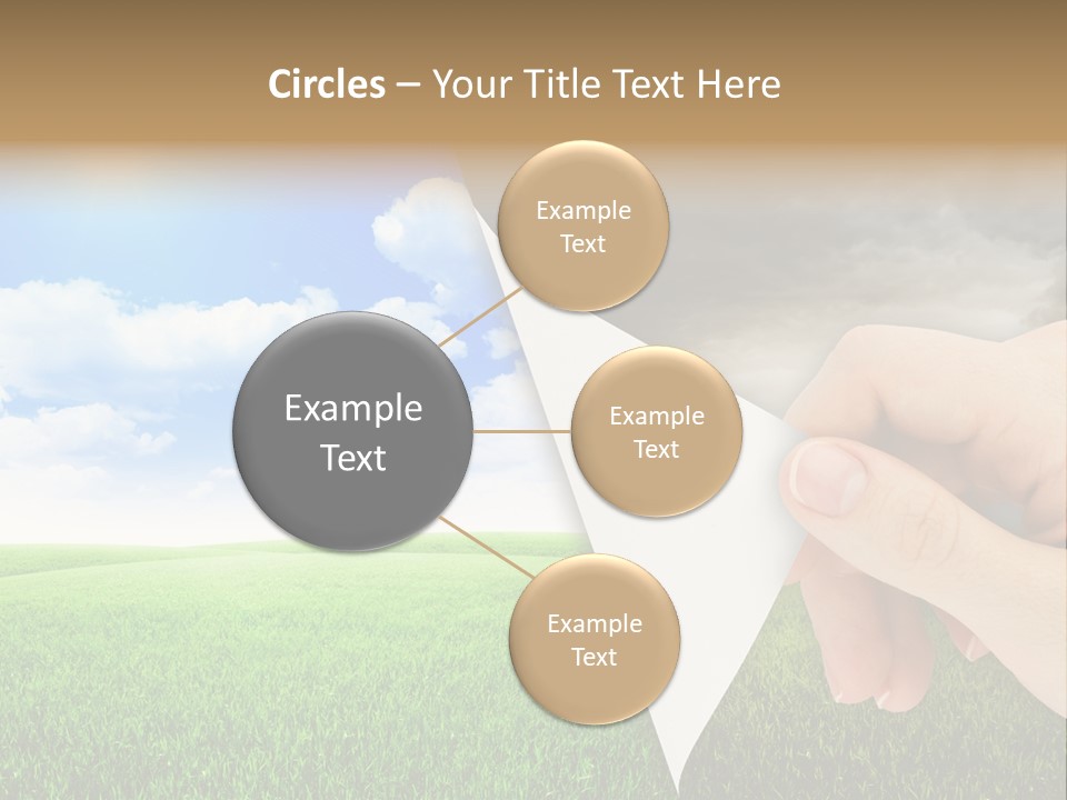 Disaster Deep Describe PowerPoint Template