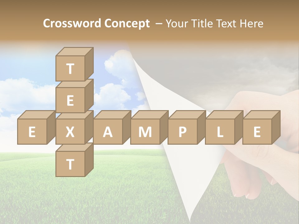 Disaster Deep Describe PowerPoint Template