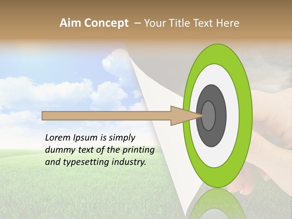 Disaster Deep Describe PowerPoint Template