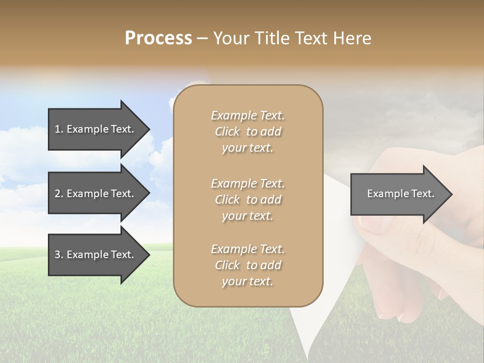 Disaster Deep Describe PowerPoint Template