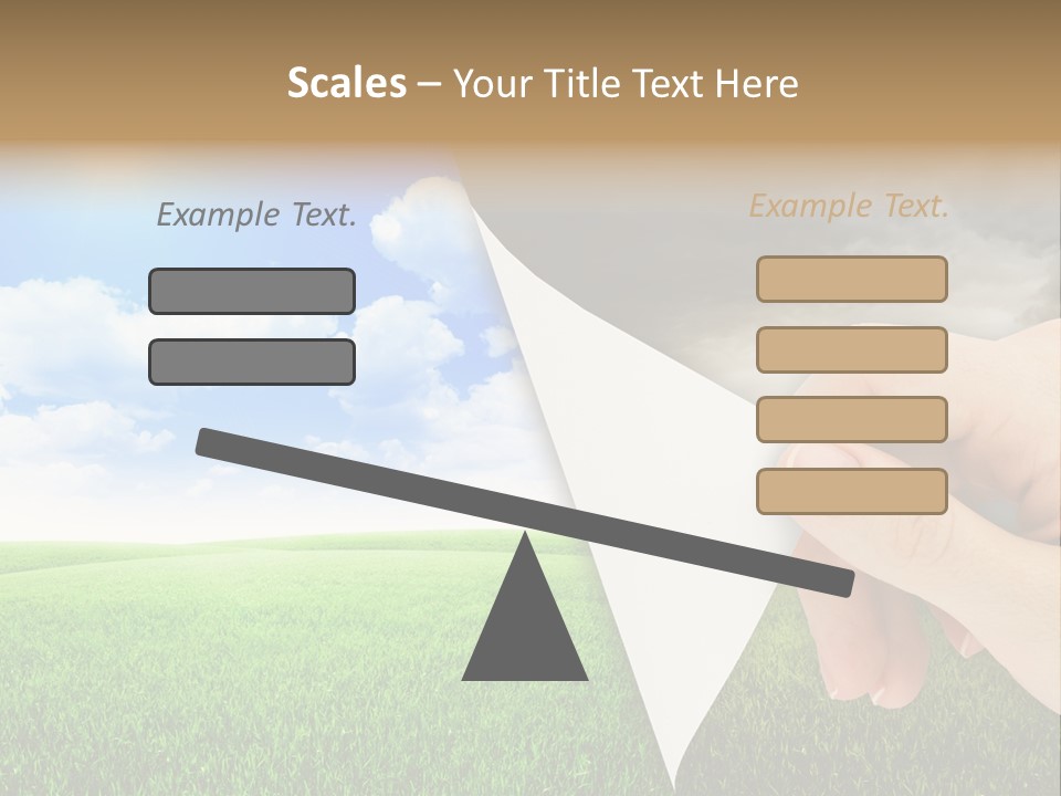 Disaster Deep Describe PowerPoint Template