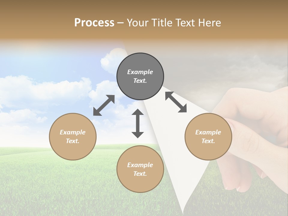 Disaster Deep Describe PowerPoint Template
