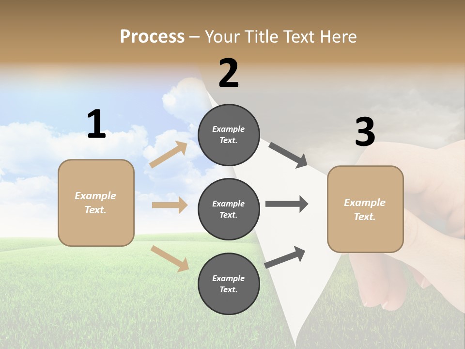 Disaster Deep Describe PowerPoint Template