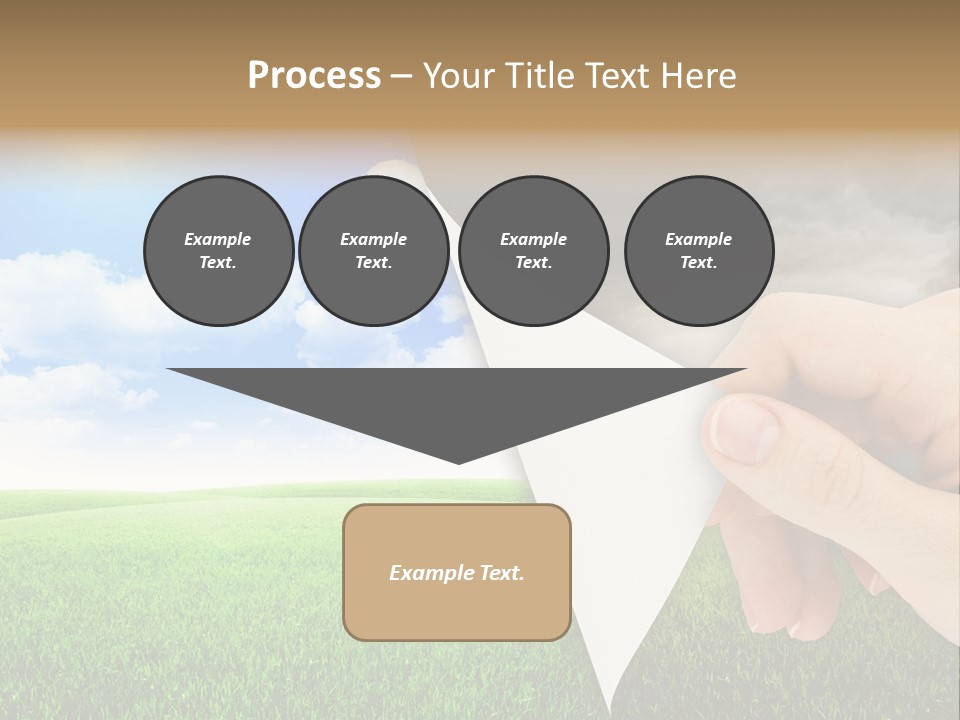 Disaster Deep Describe PowerPoint Template