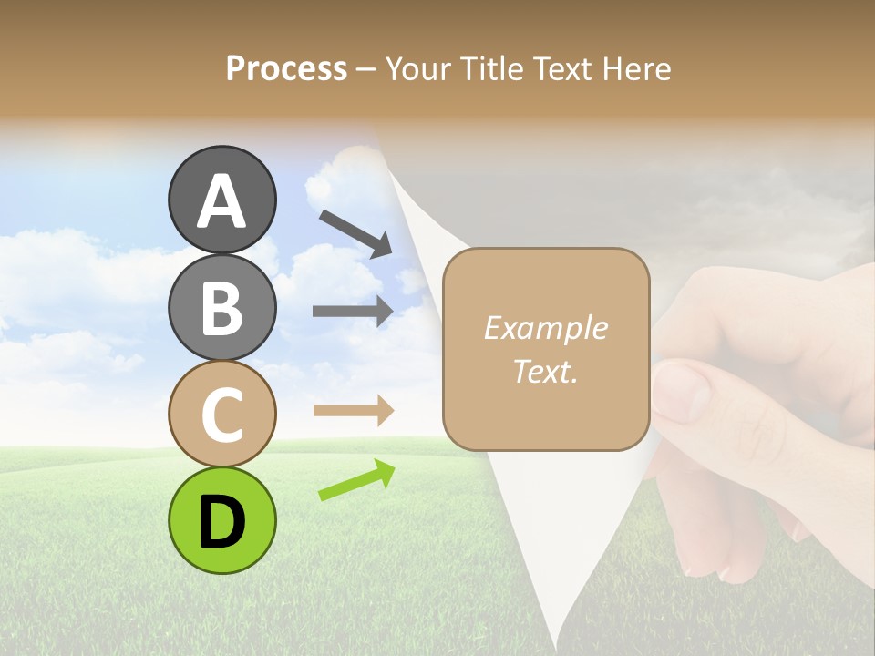 Disaster Deep Describe PowerPoint Template