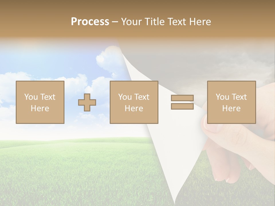 Disaster Deep Describe PowerPoint Template