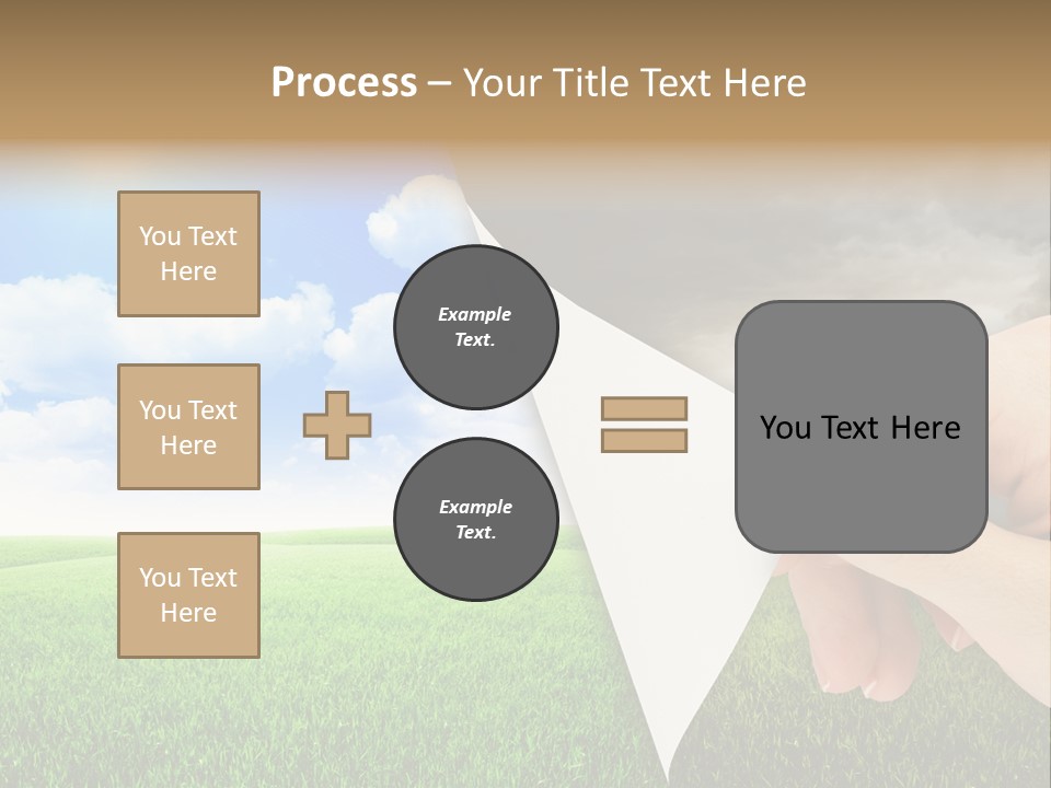 Disaster Deep Describe PowerPoint Template