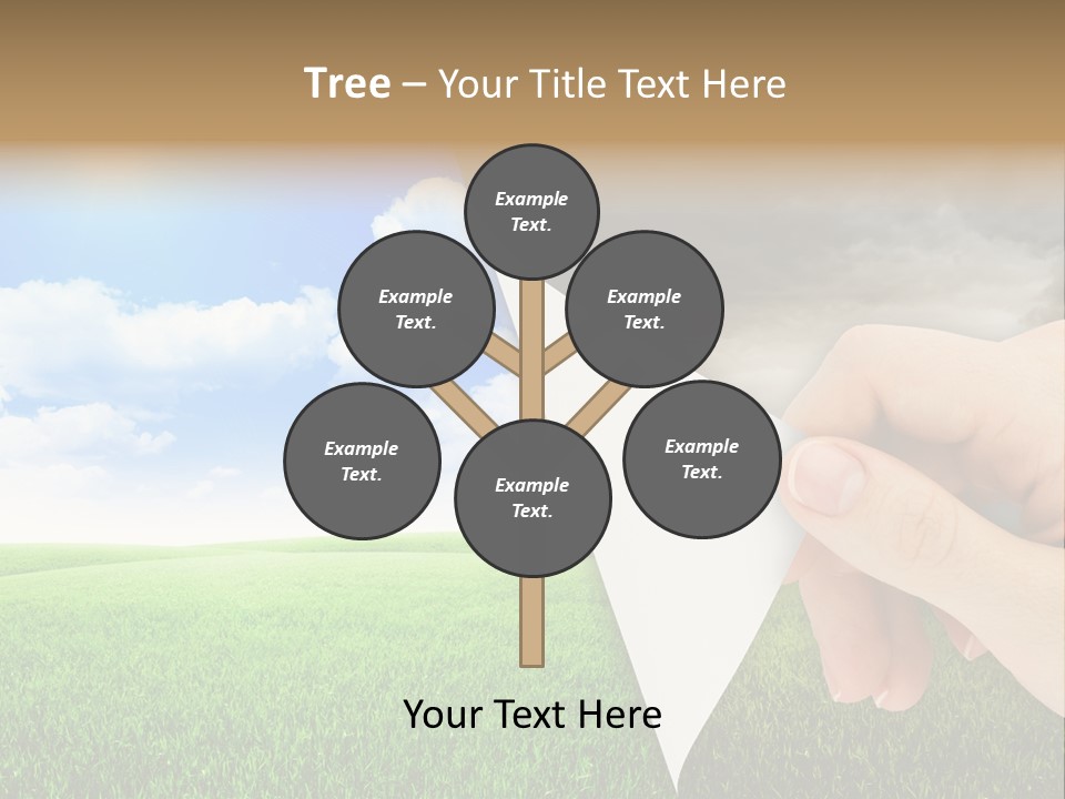 Disaster Deep Describe PowerPoint Template