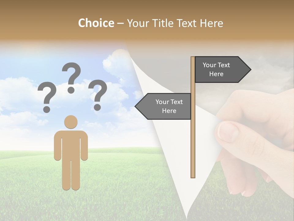 Disaster Deep Describe PowerPoint Template
