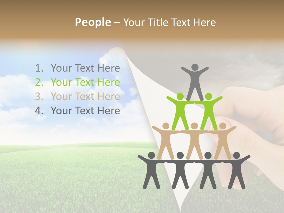 Disaster Deep Describe PowerPoint Template