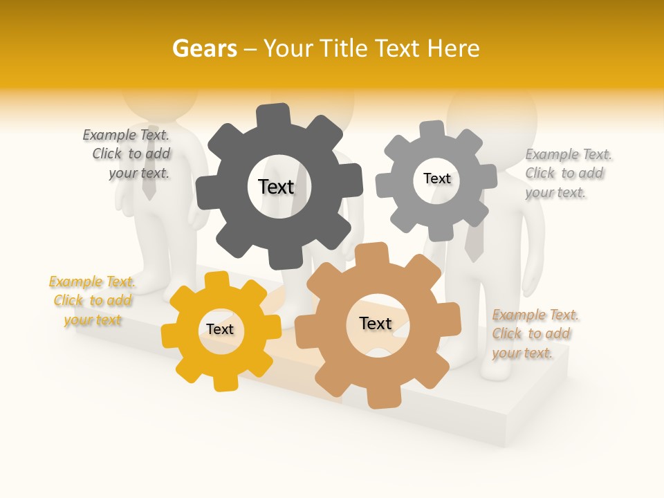 Man People Interaction PowerPoint Template