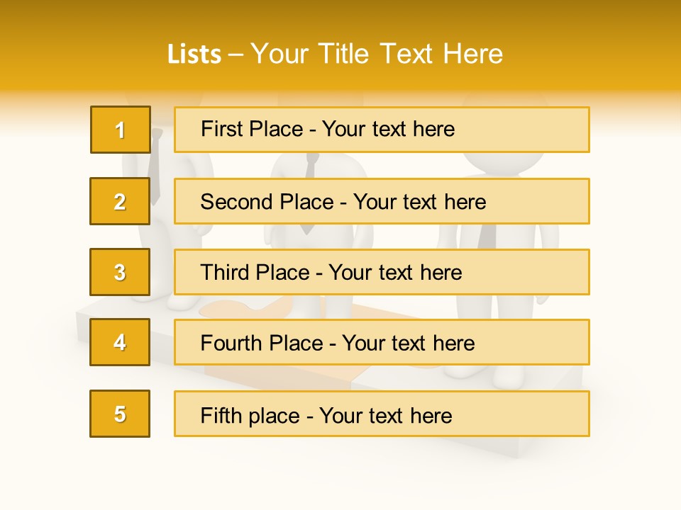 Man People Interaction PowerPoint Template