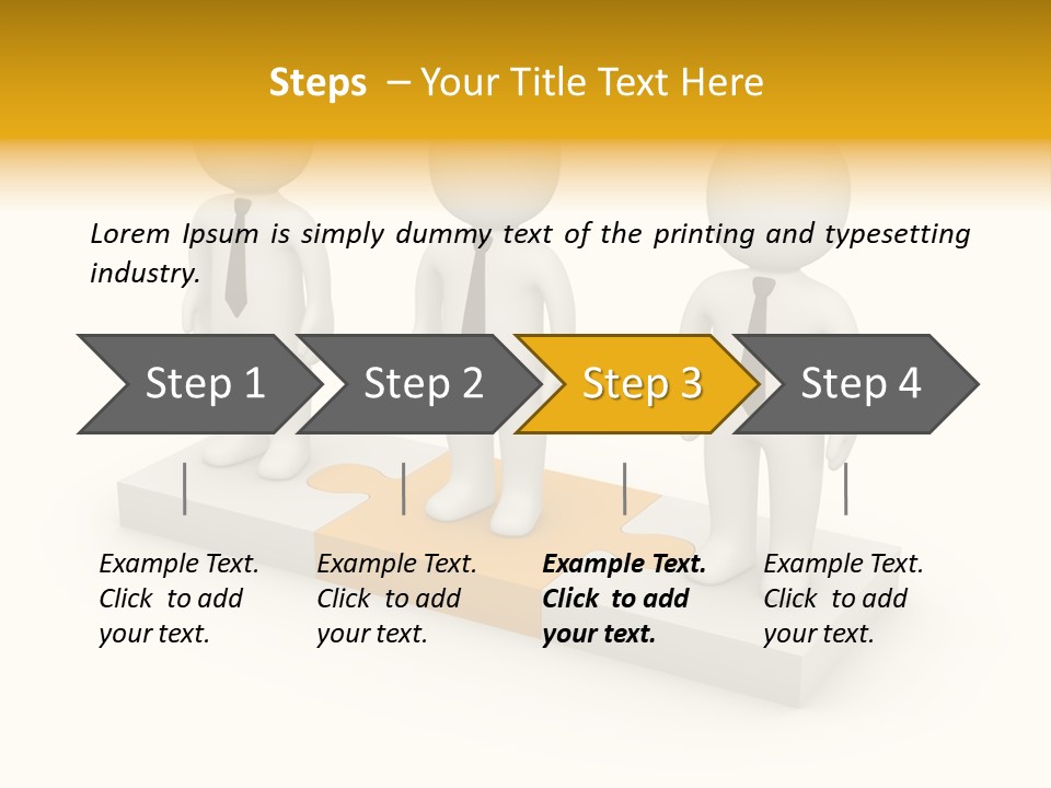Man People Interaction PowerPoint Template
