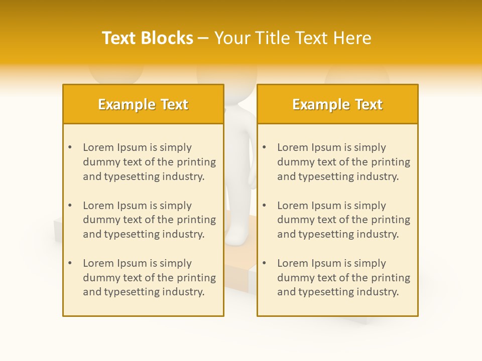 Man People Interaction PowerPoint Template