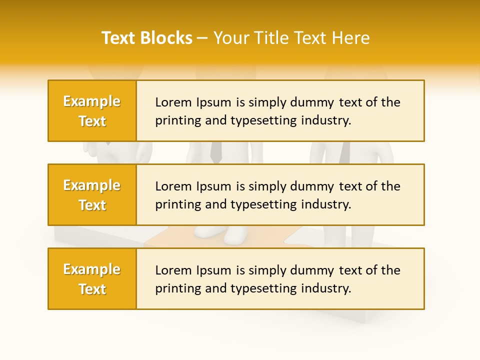 Man People Interaction PowerPoint Template