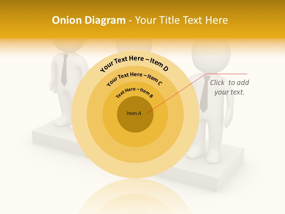 Man People Interaction PowerPoint Template